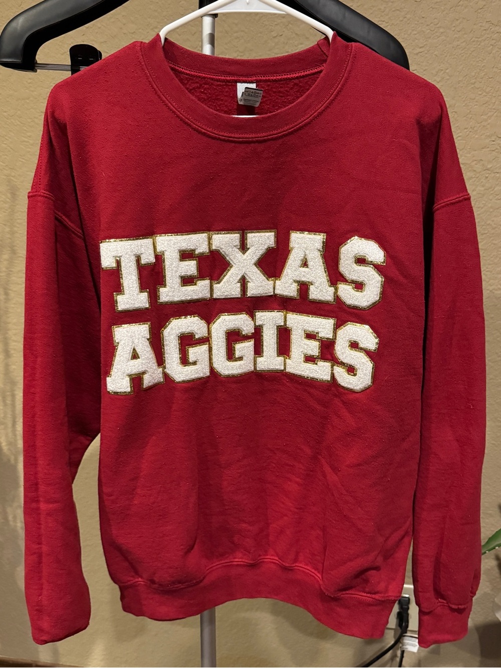 Texas A&M Aggies Maroon Heavy Blend Crewneck Sweatshirt
